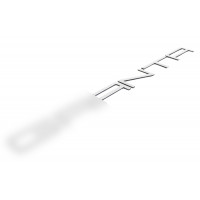 Светоотражающий орнамент с названием модели в стиле Порше с белым покрытием для Гранта, Гранта FL