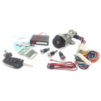 Активный выкидной ключ в стиле Ауди и набором сигнализации Smart Lock с адаптированным замком зажигания для ВАЗ 2115