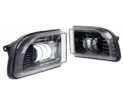 Диодные ПТФ Sal-Man 50W для Шевроле Лачетти седан, универсал 2004-2013 года