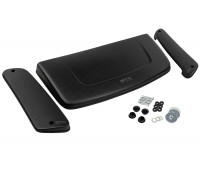 Комплект черных накладок капота и боковых стоек Аэроэффект для Лада 4х4, Нива Легенд