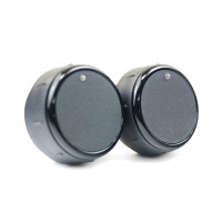 Ручки регулировки блока отопителя черное кольцо для Гранта, Калина 2