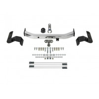 Фаркоп Berg F.5713.003 с шаром типа F (1500кг) с нержавеющей накладкой для Toyota Land Cruiser 200 c 2007 года