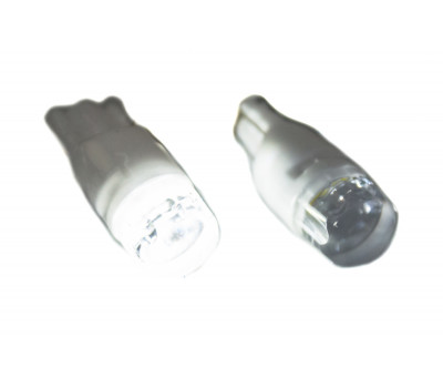 Светодиодные лампы Clim Art T10 с цоколем W5W 5000K (2 светодиода) для габаритов и повторителей поворотников