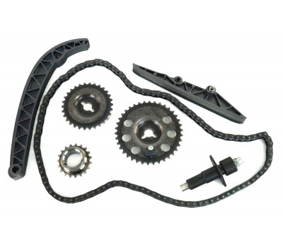 Оригинальный комплект деталей для ремонта привода ГРМ 21214 под фазированный впрыск с натяжителем ISAI для Лада 4х4, Нива Легенд, Нива Тревел, Шевроле Нива