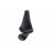 Ручка КПП Sal-Man в стиле Весты с пыльником, черной строчкой и черной вставкой для ВАЗ 2113-2115 с кулисой