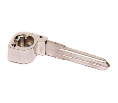 Заготовка выкидного ключа в стиле Ауди (лезвие 1118) для Датсун, Приора, Калина, Гранта, Гранта FL до 2019 и с 2023 года