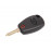 Ключ зажигания в стиле Гранты FL с красной меткой для Лада 4х4, Нива Легенд, ВАЗ 2101-2107