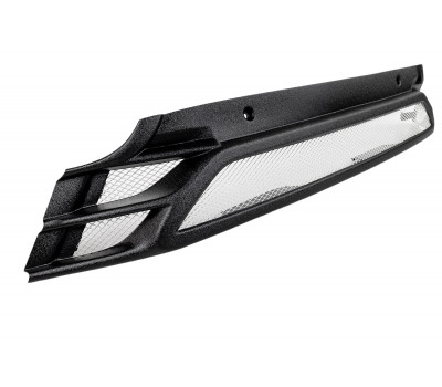 Нижняя защитная серебристая сетка Кремень на радиатор для Гранта FL