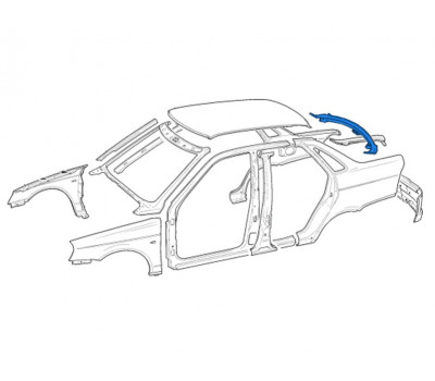 Поперечина заднего окна для Приора седан