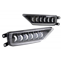 Диодные ПТФ Sal-Man 50W 6000К 6 линз для Volkswagen Tiguan 2 с 2016 года