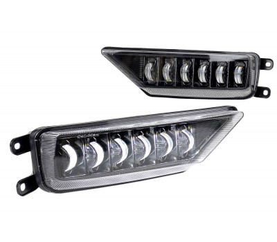 Диодные ПТФ Sal-Man 50W 6000К 6 линз для Volkswagen Tiguan 2 с 2016 года