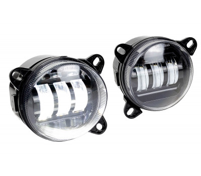 Диодные ПТФ Sal-Man 50W 6000К 3 линзы для Volkswagen, Skoda