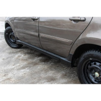 Пластиковые пороги ТюнАвто для Датсун, Гранта, Гранта FL, Калина, Калина 2 Пластиковые пороги ТюнАвто для Датсун, Гранта, Гранта FL, Калина, Калина 2