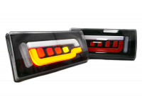 Задние диодные фонари Орлиный глаз TheBestPartner в стиле Ауди с динамическим поворотником для ВАЗ 2105, 2107