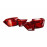 Комплект красных задних диодных фонарей TheBestPartner в стиле Ауди с бегающим поворотником для Веста