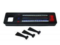 Панель блока управления отопителем с красной диодной подсветкой для ВАЗ 2107