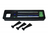 Панель блока управления отопителем с зеленой диодной подсветкой для ВАЗ 2107