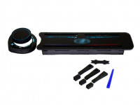 Панель блока управления отопителем с синей диодной подсветкой для ВАЗ 2113-2115