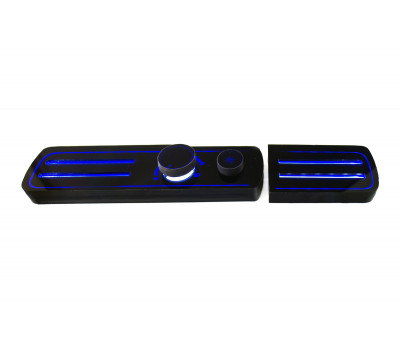 Блок корректора фар нового образца с синей светодиодной подсветкой для ВАЗ 2113-2115