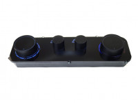 Тюнинг-панель блока управления отопителем с синей диодной подсветкой для ГАЗ Газель Бизнес, Валдай