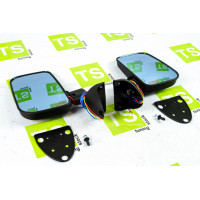 Боковые зеркала Salina с голубым антибликом, обогревом и повторителем для Лада Нива 21213, 2131