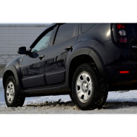 Молдинги дверей 2 КАРТ без комплектации для Рено Дастер до 2015 года Молдинги дверей 2 КАРТ без комплектации для Рено Дастер до 2015 года