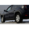 Молдинги дверей 2 КАРТ без комплектации для Рено Дастер до 2015 года