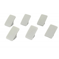 Комплект из 6 светлых заглушек верхних поручней салона для Гранта, Гранта FL, Приора, Калина, Калина 2, ВАЗ 2110-2112, Нива Легенд/Тревел, Шевроле Нива, Датсун