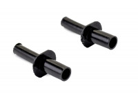 Черные клипсы крепления внешних пластиковых порогов (2шт) для ВАЗ 2111, 2113-2115, Приора Купе