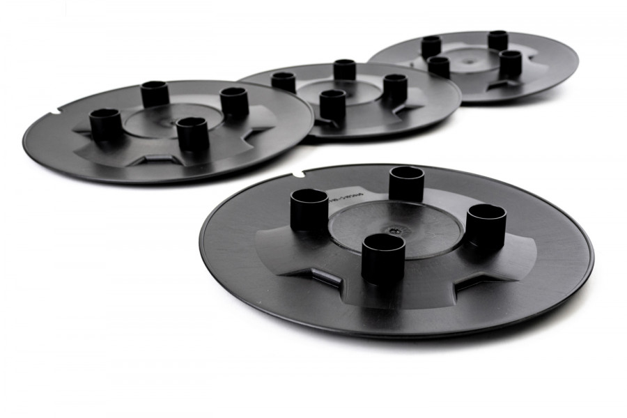 Купить колпаки мини черные штампованные диски под разболтовку 4Х98 для .