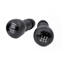 Ручки КПП и раздаточной коробки (РК) с черным лаковым кольцом для Нива Тревел, Шевроле