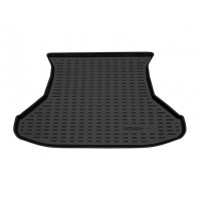 Пластиковый коврик Rezkon в багажник для Приора хэтчбек