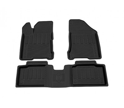 Резиновые салонные ковры Rezkon Comfort для Веста