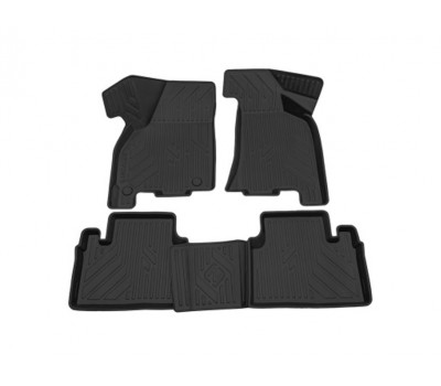 Салонные полиуретановые коврики Rezkon для Приора