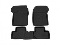 Резиновые салонные ковры Rezkon Comfort для ВАЗ 2108-21099, 2113-2115