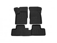 Резиновые салонные ковры Rezkon Comfort для Гранта, Гранта FL