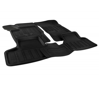 Резиновые салонные ковры Rezkon Comfort для Гранта, Гранта FL Резиновые салонные ковры Rezkon Comfort для Гранта, Гранта FL