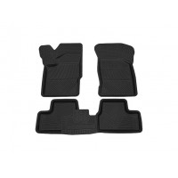 Резиновые салонные ковры Rezkon Brand для Калина, Калина 2 Резиновые салонные ковры Rezkon Brand для Калина, Калина 2