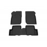 Резиновые салонные ковры Rezkon для 5-местных Ларгус