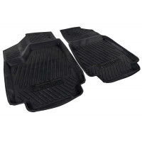Передние резиновые ковры салона Rezkon для Лада 4х4 (Нива) Передние резиновые ковры салона Rezkon для Лада 4х4 (Нива)