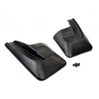 Комплект задних полиуретановых брызговиков Rezkon для Калина 2, Гранта, Гранта FL, Датсун