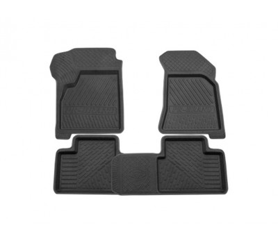 Салонные ворсовые коврики REZKON 3D Evaplast Brand Приора