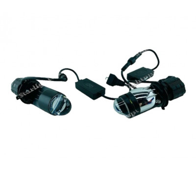 Комплект светодиодных ламп головного света G05-H4 с линзой для Гранта, Ларгус, ВАЗ 2113-2115, 2108-21099, 2101-2107, Лада 4х4 Комплект светодиодных ламп головного света G05-H4 с линзой для Гранта, Ларгус, ВАЗ 2113-2115, 2108-21099, 2101-2107, Лада 4х4