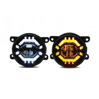 Диодные ПТФ EALights с линзой, регулировкой и многоярусными ДХО с функцией поворотника для Гранта FL, Веста, Веста NG, Икс Рей, Ларгус FL, Нива Урбан, Рено Диодные ПТФ EALights с линзой, регулировкой и многоярусными ДХО с функцией поворотника для Гранта FL, Веста, Веста NG, Икс Рей, Ларгус FL, Нива Урбан, Рено