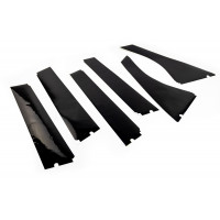 Глянцевые накладки стоек дверей для Веста SW, Веста SW Cross универсал