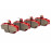 Передние тормозные колодки МАВИКО красные для 8-клапанных  Ларгус, Рено Логан, Сандеро