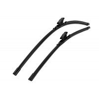 Бескаркасные щетки стеклоочистителя Деталиус 600 и 450мм с адаптером типа VATL5.1 для Веста, Nissan Terrano, Renault Duster