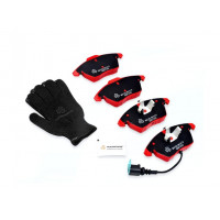 Передние тормозные колодки МАВИКО красные для 16-клапанных Рено Сандеро 2