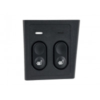 Пересвеченный в белый блок управления подогревом сидений с индикацией для Приора Пересвеченный в белый блок управления подогревом сидений с индикацией для Приора