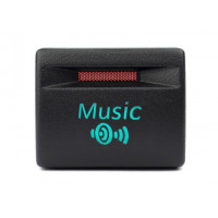 Пересвеченная кнопка Music с индикацией для Приора, Калина 2, Гранта, Гранта FL, Нива Легенд Пересвеченная кнопка Music с индикацией для Приора, Калина 2, Гранта, Гранта FL, Нива Легенд